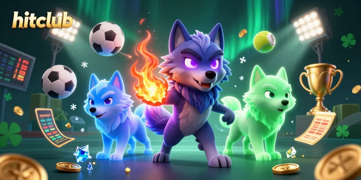 Experience thrilling gameplay at Hitclub with dynamic sports elements and captivating wolf characters.